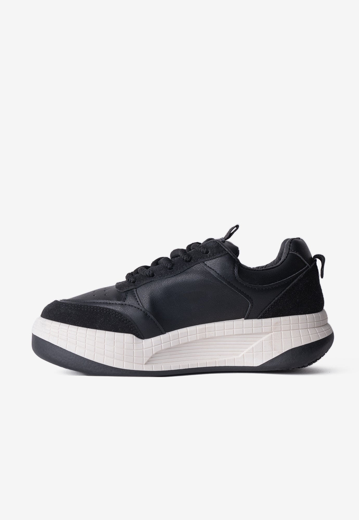 Zapatilla Mujer Negro Beige Sander Boteli Boteli